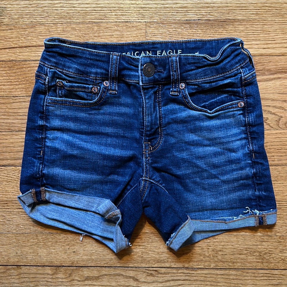 American Eagle Jean Shorts size: 0
